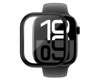 AmazingThing Etui ze szkłem hartowanym Radix Glass Apple Watch 46mm czarn - 1483765 - zdjęcie 2